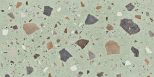 Grüne Terrazzo Fliesen